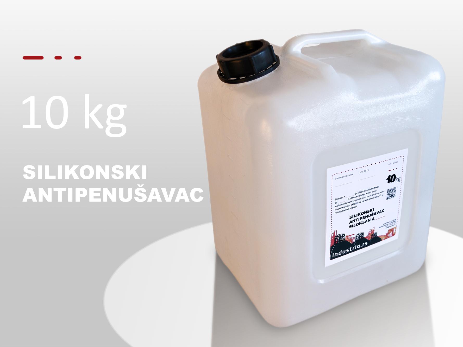 Silikonski antipenušavac Siloksan A1.30, prehrambeni kvalitet, 10 kg