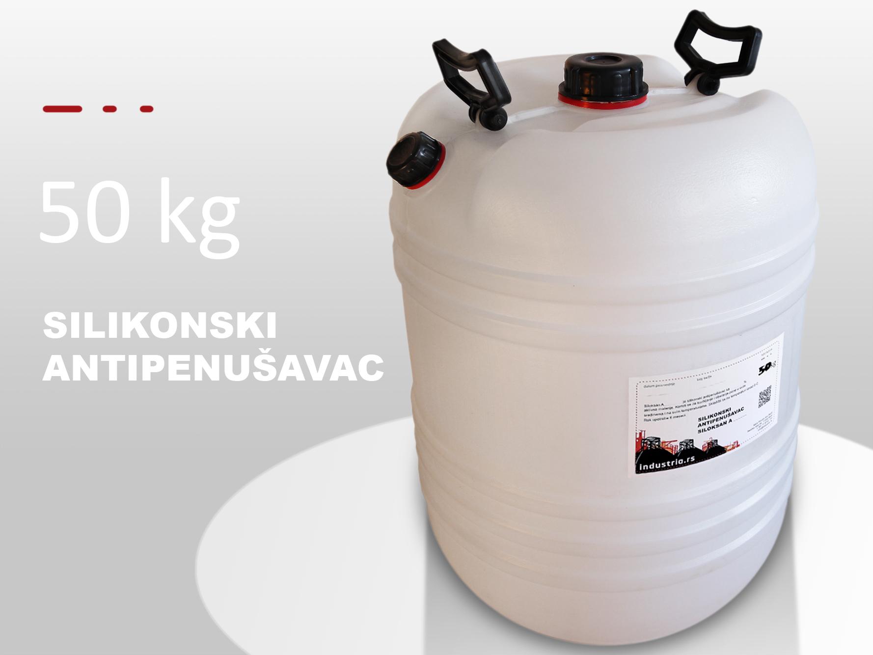 Silikonski antipenušavac Siloksan A1.30, prehrambeni kvalitet, 50 kg