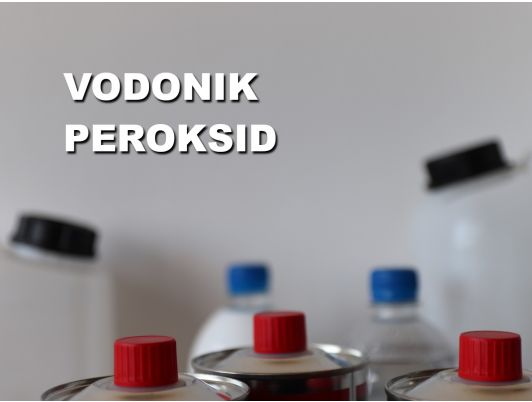 vodonik peroksid - slike različitih pakovanja